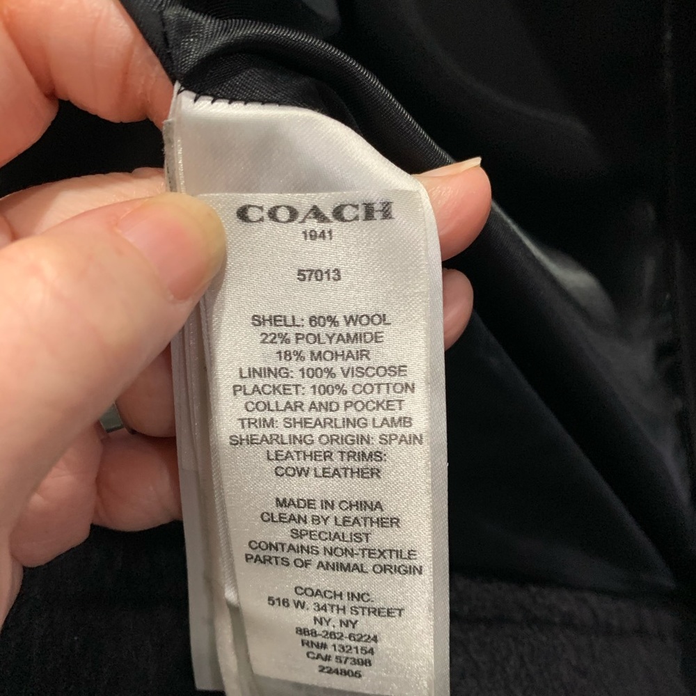 Coach Duffle Coat - Picture 2 of 7